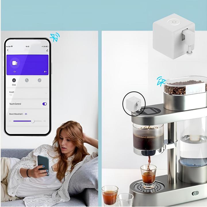 Actual product image Novidarte Fingerbot plus with Smart Life app (Fingerprint)