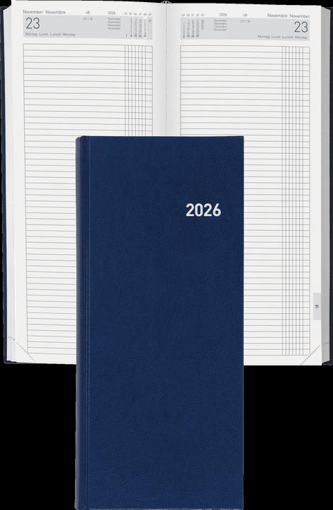 Immagine prodotto Biella Agende business, formato lungo, Tower (13,5 x 31,5 cm, Tedesco, Inglese, Italiano, Francese)