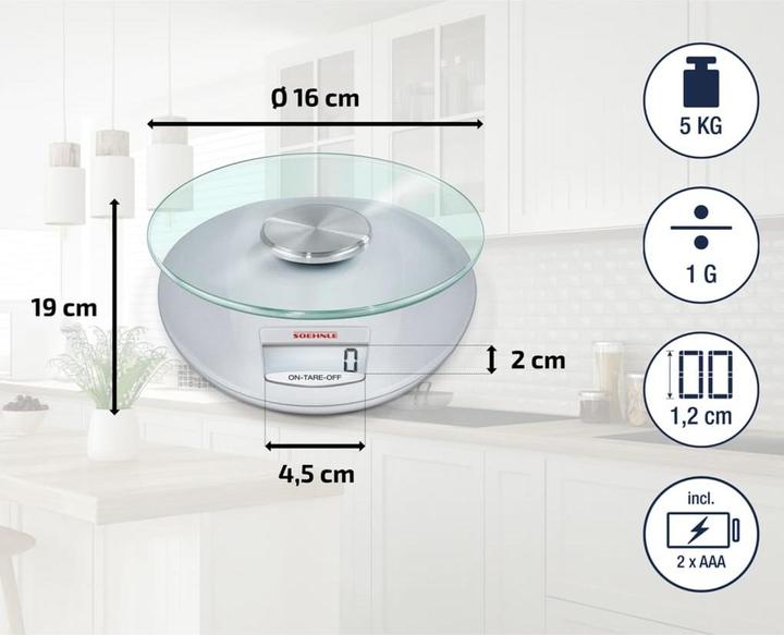 Actual product image Soehnle Roma Silver