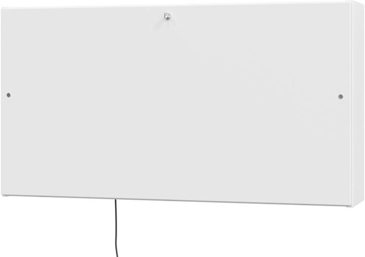 Image du produit Hammerbacher Bureau mural Mini-Office, h x l x p 650 x 1200 x 260 mm, blanc / blanc.