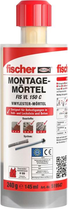 Actual product image Fischer Installation mortar FIS VL 150 C