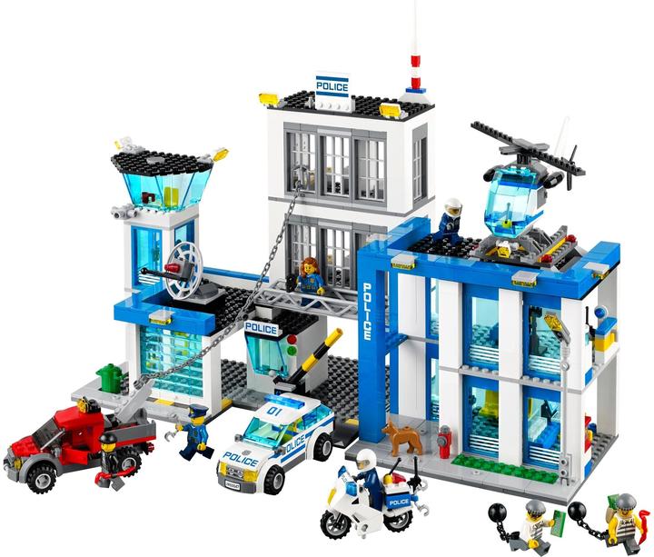 Immagine prodotto LEGO Evasione della città dalla stazione di polizia (60047, LEGO City, Set LEGO rari)