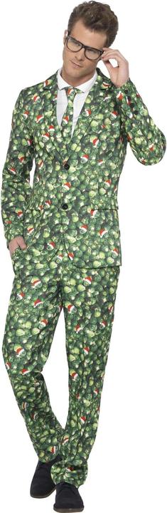 Actual product image Smiffys Mens Brussel Sprout Costume Suit (M)