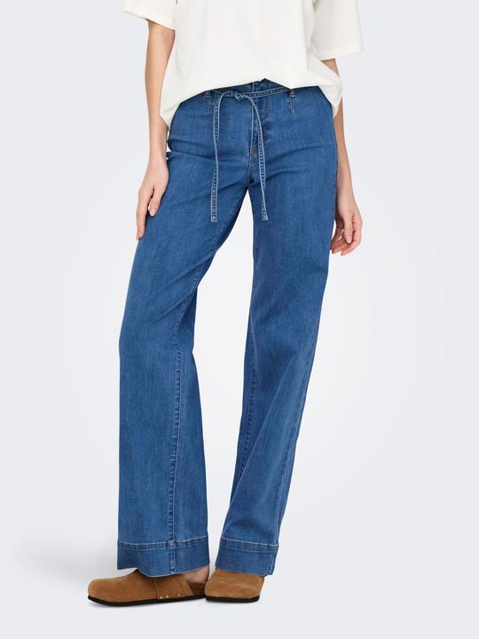 Image du produit Only ONLJUICY-WAUW Taille haute Coupe large Jeans Jeans à jambe large (30)