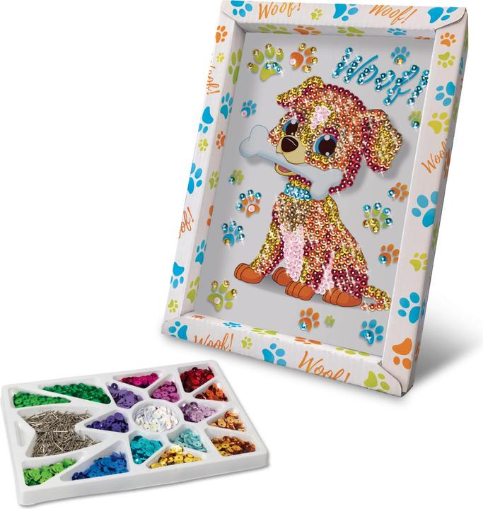 Produktbild Lansay Paillettenkunst Hund