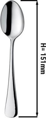 Produktbild GGM Gastro (12 Stück) Dessertlöffel Mila - 15,1 cm (12 Stück, Löffel)
