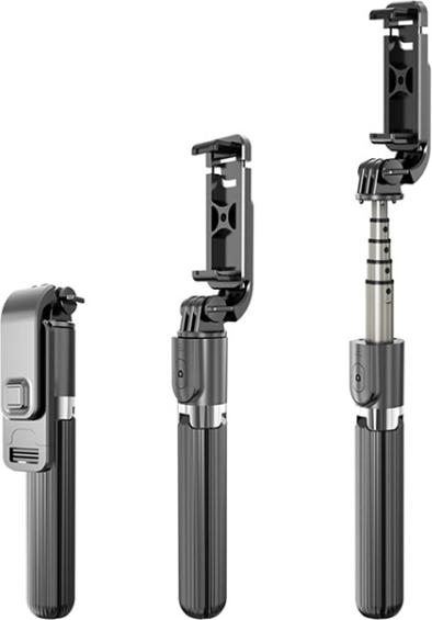 Produktbild Ueli Express Selfie Stick mit integriertem Stativ und Fernbedienung 82cm
