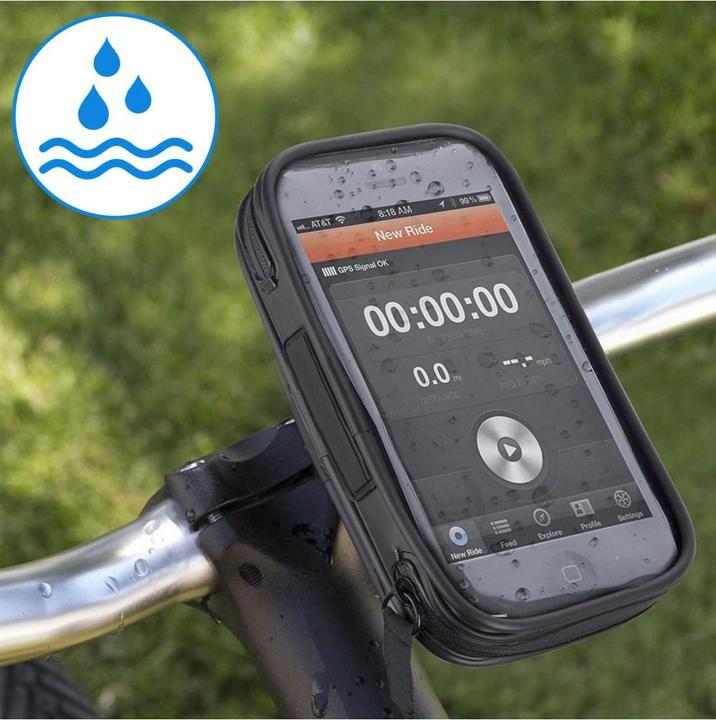 Immagine prodotto Akashi Supporto per bicicletta/moto 4"- 6,8"