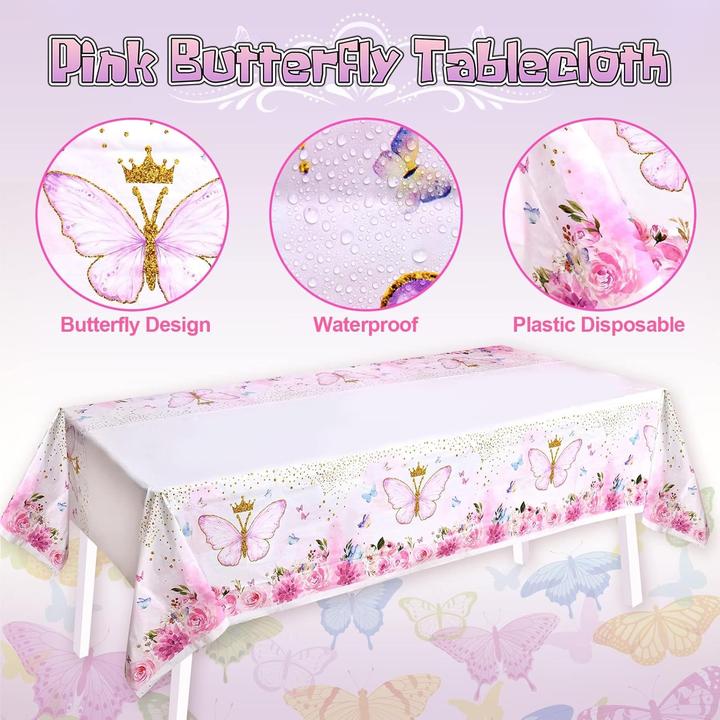Image du produit ASMI Set de fête papillon de 116 pièces