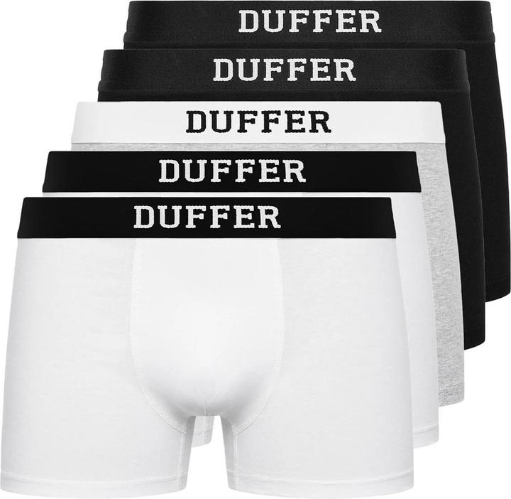 Immagine prodotto Duffer Classic Boxer Uomo Misura Confezione 5 (XXL, Confezione da 5 pezzi)