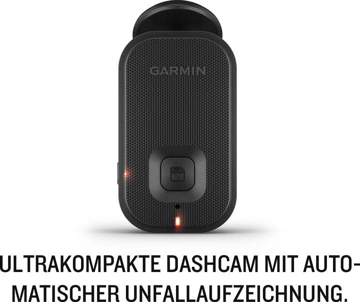 Actual product image Garmin Dash Cam Mini 2 (Wi-Fi, Built-in microphone, Accelerometer, Bluetooth, Night vision, GPS receiver, Full HD)