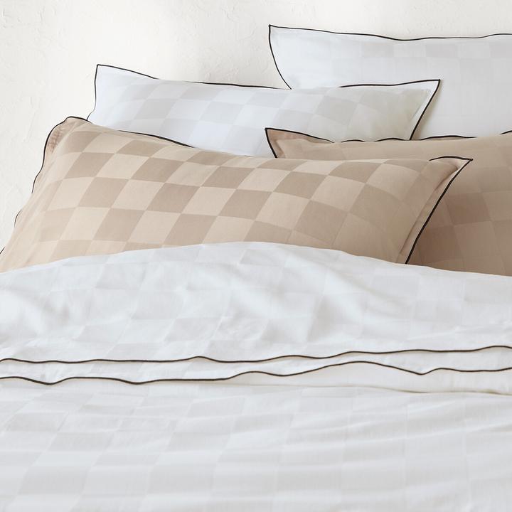 Image du produit La Redoute Interieurs Victor Damier (Housse de couette, 240 x 220 cm)