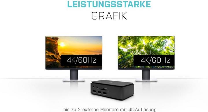 Actual product image i-tec Usb4dual4kdockpd (USB-C, 9 Ports)