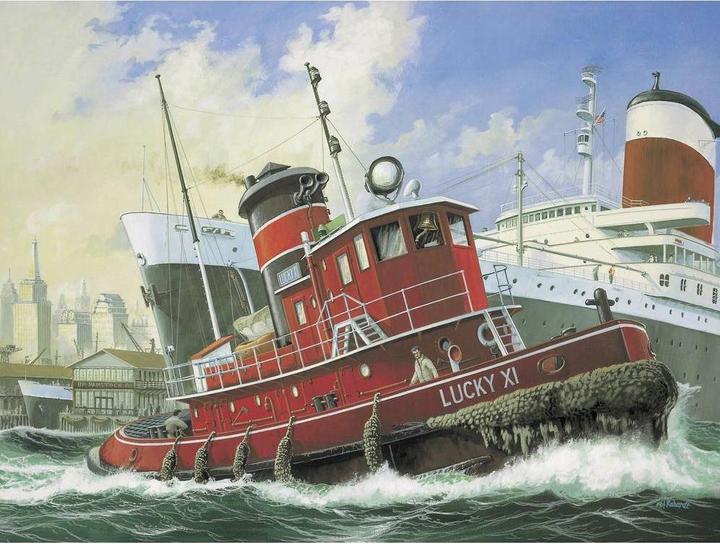 Actual product image Revell Harbour Tug Boat