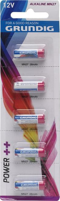 Immagine prodotto Grundig Batteria speciale 27 A alcalina-M (5 pz., A27, 28 mAh)