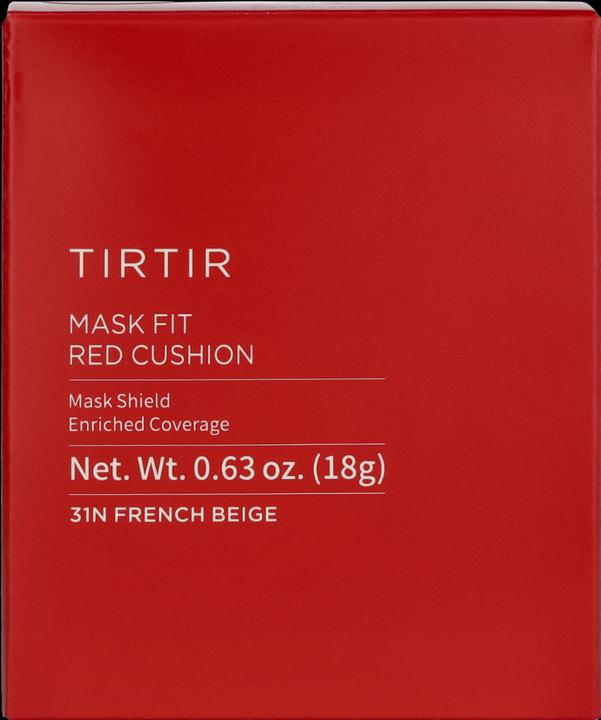 Produktbild TirTir Mask Fit Red Cushion Foundation - Full Coverage, Weightless, Skin Fit (#31N French Beige)