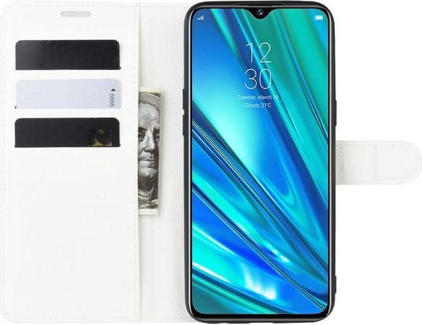Productafbeelding MU Classic Litchi Leren Boekomslag Serie (Realme 5 Pro)