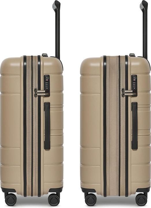 Actual product image Redolz Essentials 11 4 Rollen Trolley 66 cm mit Dehnfalte (80 l, L (90 - 115l))