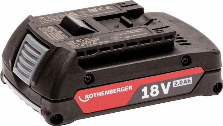 Produktbild Rothenberger Akku AMP 18 V 2,0 Ah Li-Power Akku (18 V)