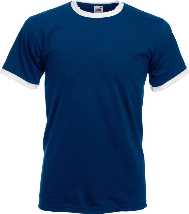 Marineblau/Weiss