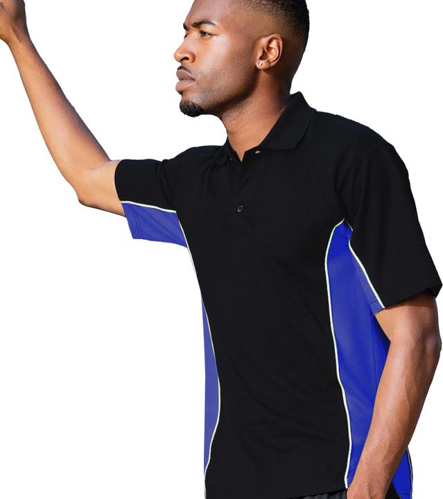 Image du produit Gamegear Polo piqué Track Inserts contrastés à manches courtes (XL)