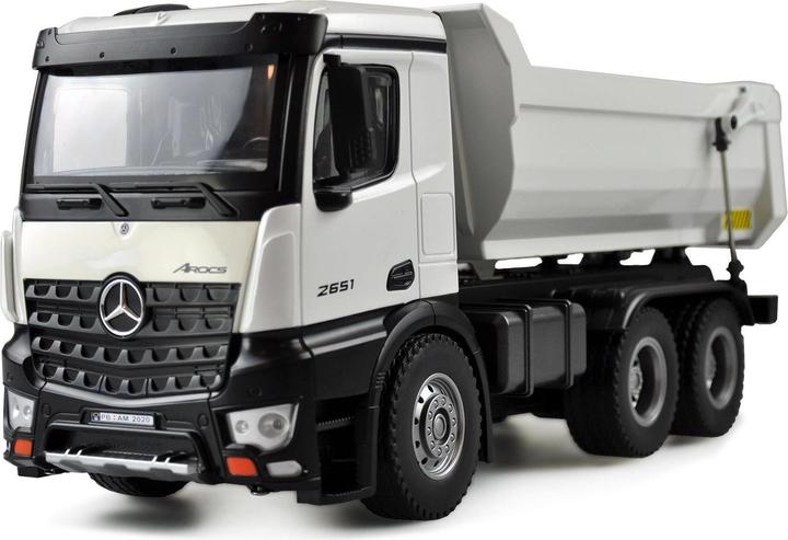 Amewi Mercedes PRO Metal Electric Brushed Truck 4WD 1:18 RTR white (RTR Ready-to-Run)