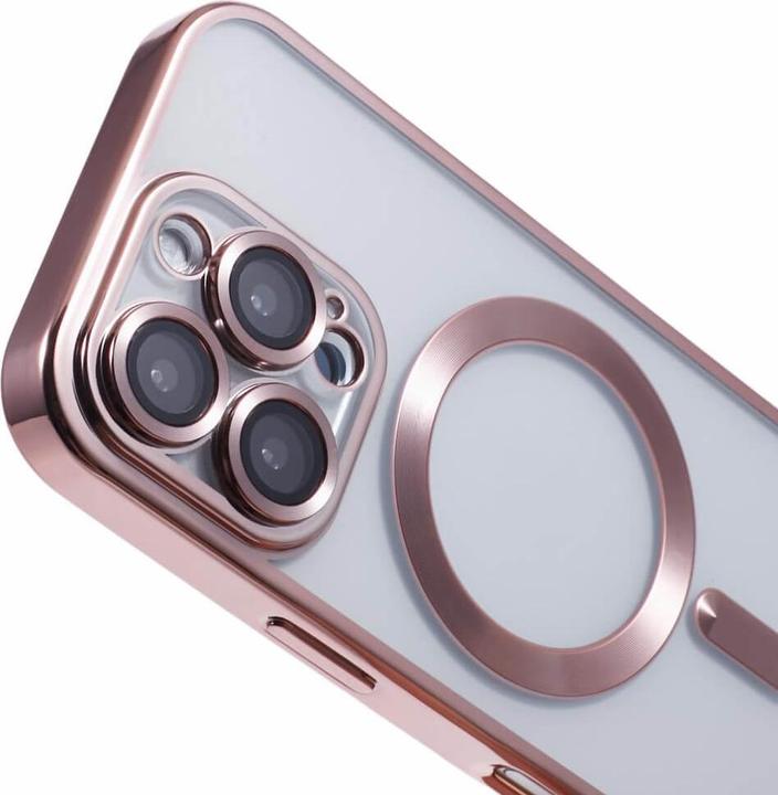 Actual product image Cover-Discount iPhone 16 Pro - Handyhülle mit metallischem Design & Kameraschutz (Apple iPhone 16 Pro)