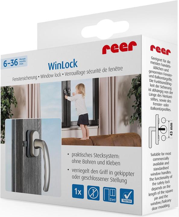 Actual product image Reer Window and balcony door security
