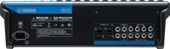 Actual product image Yamaha Mg20 (Studio- and Livemixer)