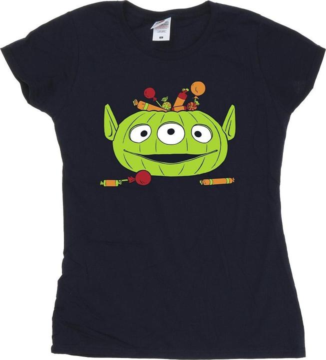 Toy Story Alien Pumpkin Basket TShirt Halloween (L)