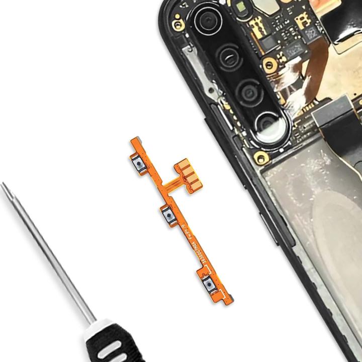 Image du produit Clappio Flexkabel Power- und Lautstärketaste für Xiaomi Redmi Note 8 Pro (Xiaomi Redmi Note 8 Pro)