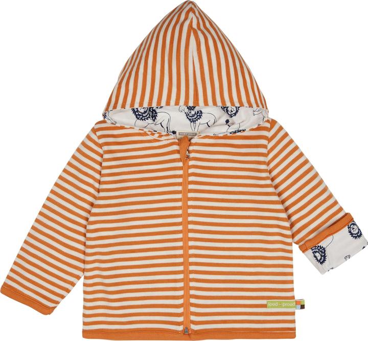 Actual product image loud + proud Reversible jacket with hood (50)