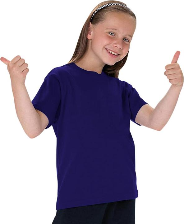 Actual product image Jerzees Schoolwear Jerzees Schoolgear Classic Plain Tshirt (Pack of 2) (116)