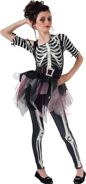 Produktbild Bristol Novelty Skelle Ballerina Kostüm Mädchen (S)