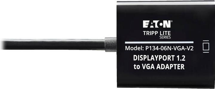 Image du produit Eaton DisplayPort to VGA Active Adapter Video Converter DP ver 1.2 M/F 6inch 15.24cm (VGA, 4.19 cm)