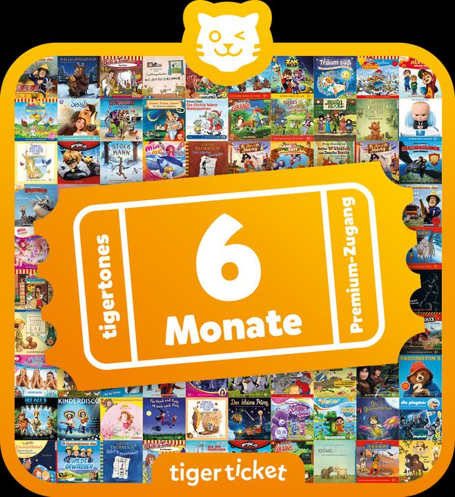 Tigermedia Tigerticket 6 Monate (Deutsch)