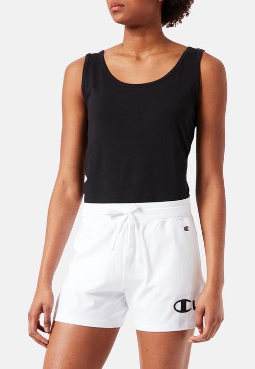 Champion Shorts Baumwoll-Shorts mit verstellbarem Tunnelzugbund und Taschen (S)