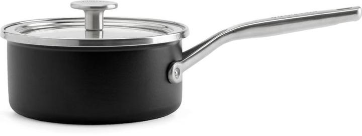 Actual product image KitchenAid Steel Core Enamel Sauspan - 20 cm - Matt Black (Saucepan, Ceramic)