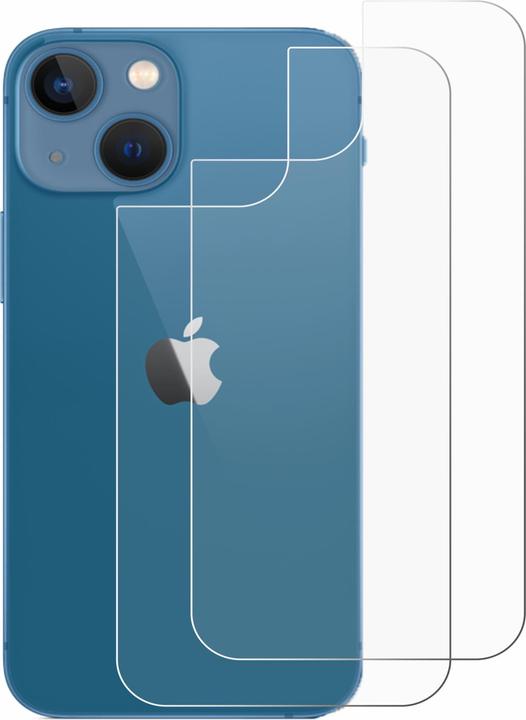 Produktbild ScreenLeaf Schutzfolie nachhaltiger Displayschutz Displayschutzfolie Folie Klar Transparent (2 Stück, Apple iPhone 13 mini)