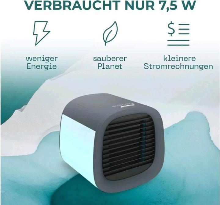 Actual product image Evapolar evaCHILL Urban Grey mini air conditioner (2.50 m², 1190 BTU/h)