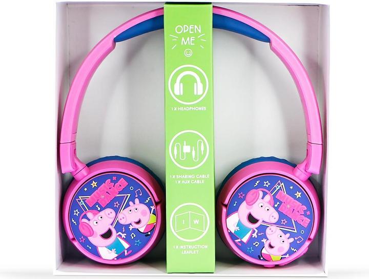 Actual product image OTL Bluetooth Headset w/Perental Control - Peppa Pig Dance (PP982)