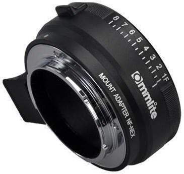 Produktbild Commlite Adapter Nikon F Linsen zu Sony E (Standard, Nikon F)