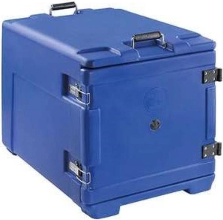 Actual product image Linum Transport box f. Food GN1/1 8 rails 68lt grey blue (68 l)