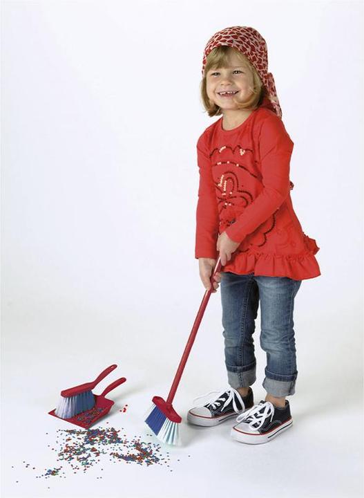 Actual product image Theo Klein Vileda broom wagon