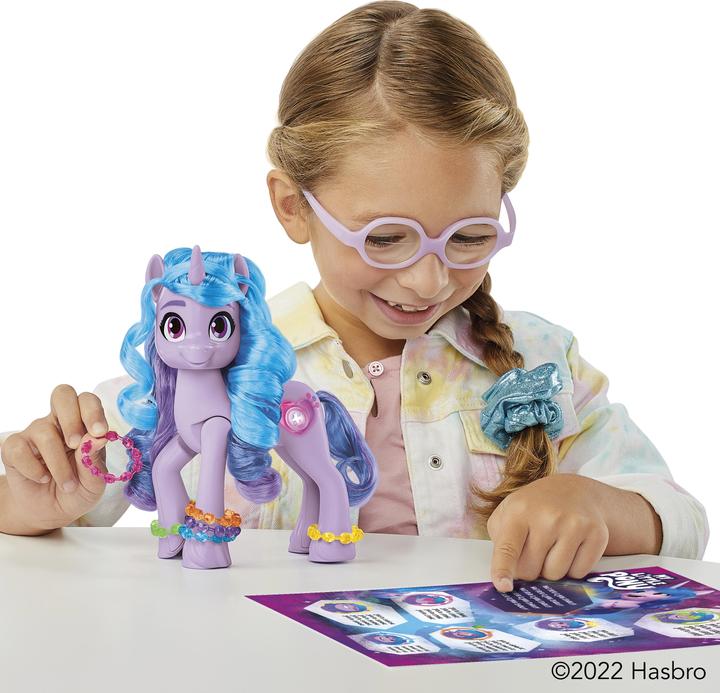 Produktbild My Little Pony Entdecke dein Ponyfunkeln Funkelspass Izzy Moonbow
