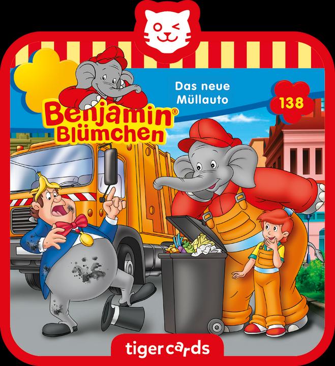 Produktbild Tigermedia Tigercard Benjamin Blümchen Das neue Müllauto (Deutsch)