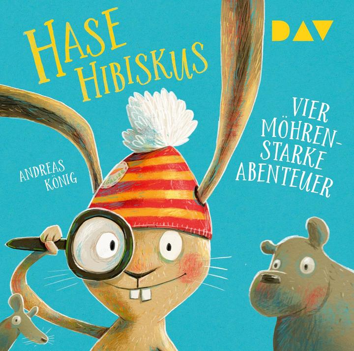 Image du produit D.A.V. Lapin Hibiscus Quatre aventures à la carotte (Andrew King, Allemand)