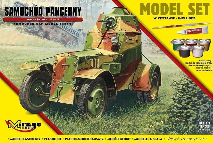Mirage Hobby Armoured Car Model 1943/II (Model Set)