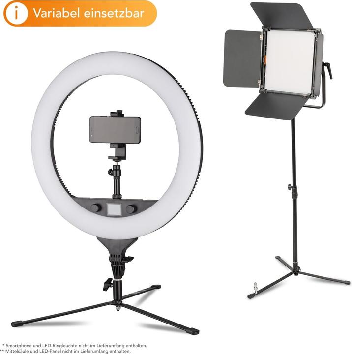 Immagine prodotto Walimex Supporto da terra per lampade (15 cm, 15 kg)
