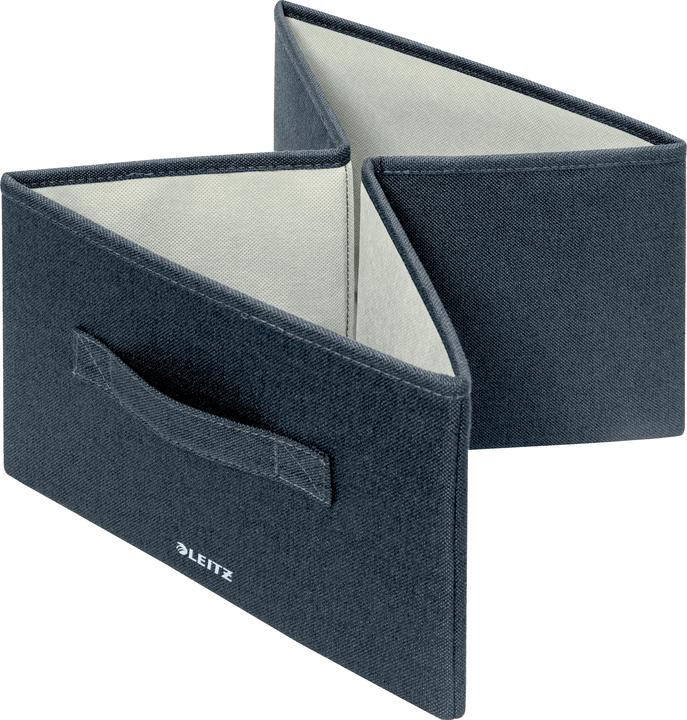 Produktbild Leitz Aufbewahrungsbox Stoff 2ST mittel samtgr (6 x 30.5 x 43 cm, 22 l)